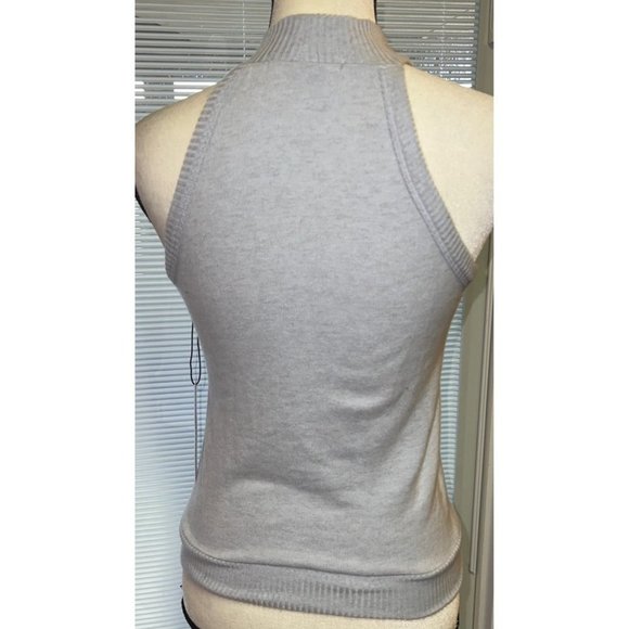 Red Haute Light Blue Sleeveless Sweater Tank -- NWT -- SMALL - Picture 4 of 7
